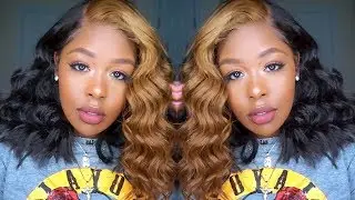 The Infamous Custom Half Blonde and Black hairstyle ft. Omgherhair.com