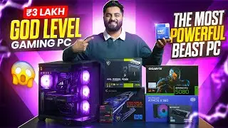Rs.3 Lakh ULTIMATE 4K Gaming & Rendering Beast! (RTX 5080 + i9 14900KS)🔥