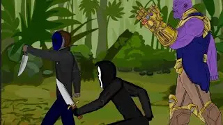 Adventure (Thanos, Ghostface, Eyeless Jack, Chucky) #animation DC2 