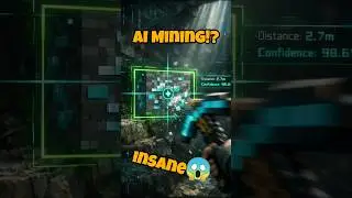 I Built a Minecraft AI That Actually Sees & Mines Blocks (YOLO Vision Bot) #shortsminecraft #shorts