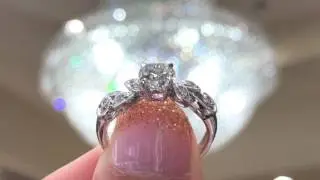 Lyria Bridal R0925 Engagement Ring at Princess Bride Diamonds