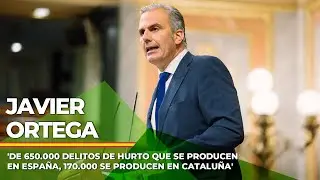 Ortega: 'De 650.000 delitos de hurto que se producen en Espa&ntilde;a, 170.000 se producen en Catalu&ntilde;a'