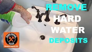 How to Remove Hard Water Deposits (Almost Too Easy!!) -- by Home Repair Tutor
