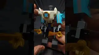 Building Zane's Battle Suit Mech LEGO Ninjago 71827 set #lego #legoasmr #ninjago #legoninjago #fy