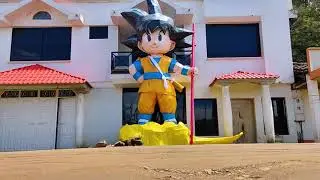 Goku Monigote Gigante en Ecuador