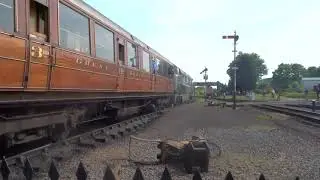 D832 'Onslaught' departing Kidderminster,SVR