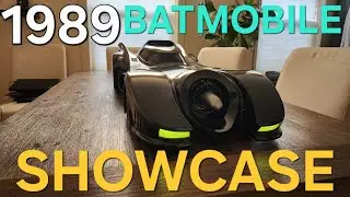 JAZZINC 1989 Batmobile SHOW CASE #batman #hottoys #actionfigures