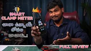 Best Clamp Meter for AC/DC Current and much more | Rechargeable Clamp Meter FNIRSI DMC100