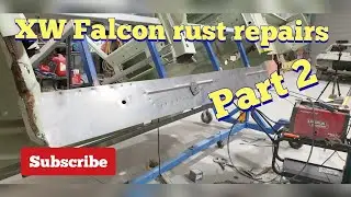 XW falcon rust repairs part 2