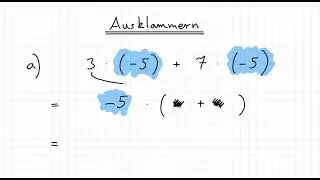 Ausklammern (rationale Zahlen)