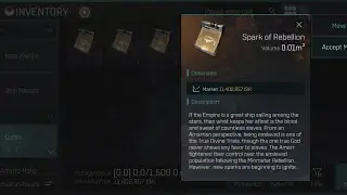 Amarr SE#1//Spark Of Rebellion//Cobra//30Mil