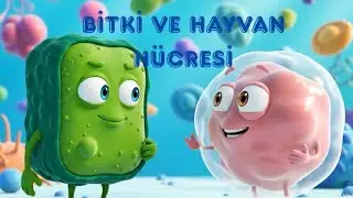 Bitki ve Hayvan H&uuml;cresi Farkları - 5. ve 7. Sınıf Fen Bilimleri (Animasyon)