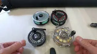 Fly fishing reels.