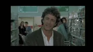 Caruso Pascoski , Francesco Nuti, scena supermercato