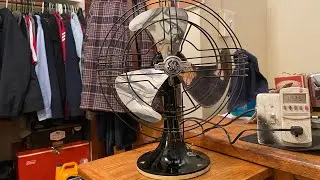 Vintage General Electric 10&rdquo; Vortalex Table Fan 