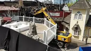 Europa Park || Abbruch ||nach dem Brand