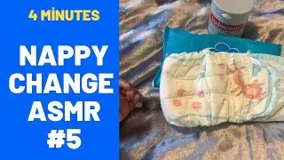Realistic Nappy Change ASMR | Crinkle & Baby Sounds for Deep Relaxation