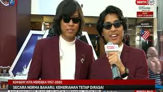 31 OGOS 2020-BERITA PAGI &ndash; KONSERT KITA MERDEKA 1957-2020 &ndash; KEMERIAHAN NORMA BAHARU