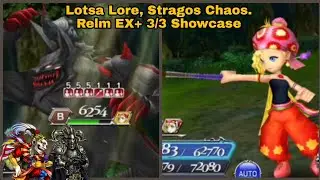 DFFOO Global: Lotsa Lore, Stragos Chaos. Relm EX+3/3 Showcase + Kefka/Gabranth HP damage shenanigans