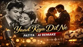 Patita – Yaad Kiya Dil Ne | AI Music Remake | Old Is Gold Reimagined