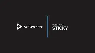 AdPlayer.Pro | Sticky