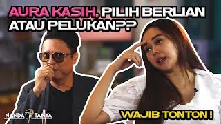 Aura Kasih Lebih Pilih Berlian Atau Pelukan Yah?? | Nandatanya | V entertainmentid