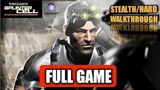 Tom Clancy's Splinter Cell: Pandora Tomorrow | FULL GAME WALKTHROUGH [1080p 60FPS] - No Commentary