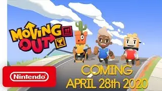 Moving Out - Release Date Announcement - Nintendo Switch