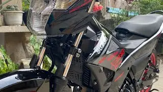 How to install radiator cover raider 150 FI