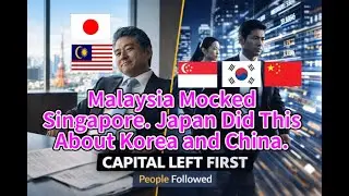 Malaysia laughed at Singapore. Japan did This About Korea and China. Look What Happened