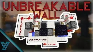 HOW TO MAKE UNBREAKABLE WALL IN MINECRAFT