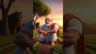 Friendship between the farmer and the bear #ai #beer #farmer