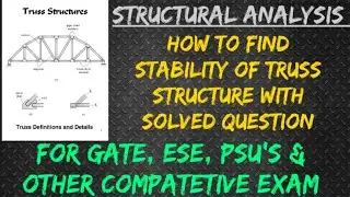 Stability of trusses with examples