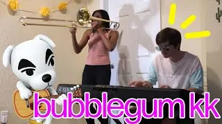 Bubblegum K.K. Slider Trombone and Keyboard Cover