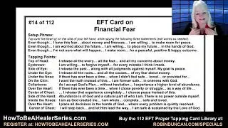 EFT Prayer Tapping - Financial Fear by Robin Duncan (Module 3.2)