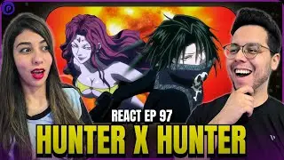 INSANO! FEITAN VS ZAZAN! REACT HUNTER X HUNTER EP 97 DUBLADO