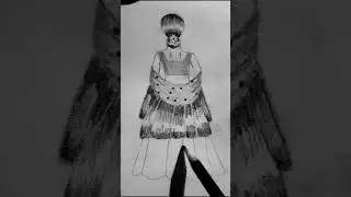 bride #drawing#funart #ytshorts#