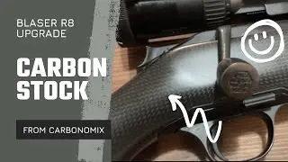 Blaser R8 carbon stock upgrade with Carbonomix
