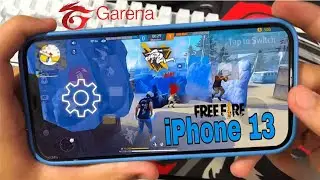 iPhone 13 Free Fire Gaming Test Full Detail Video With Handcam