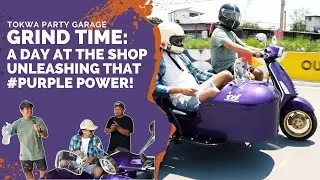 TPG - EPISODE 2 - PURPLE POWER VESPA SPRINT WITH SIDECAR