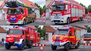 [Sonderfahrzeuge und mehr] Abfahrten vom Kreisfeuerwehrtag im Odenwaldkreis 2024