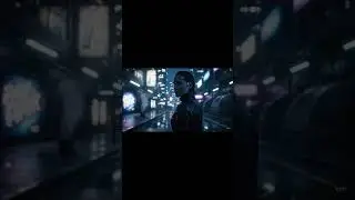 Neon Walk in 4K &bull; City Never Sleeps | AI #shorts  #cinematic  #cyberpunk