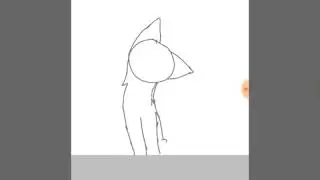 Gray kitten speedpaint
