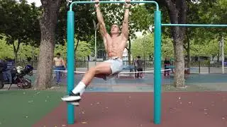 the best ABS exercises on the horizontal bar ✌🏽