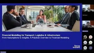 Financial Modelling Webinar for Transport, Logistics & Infrastructure