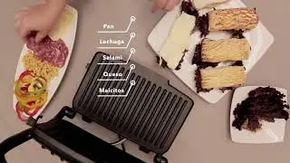 Grill Asador Panini Home Elements