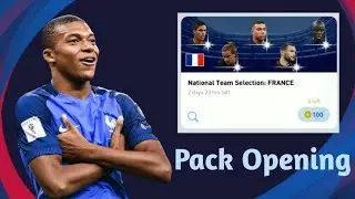 France and England National Team Selection Pack Opening - Pes 2021 |
