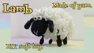 Sheep Toy. Craft a handmade sheep toy with our DIY kit, perfect for kids creativity