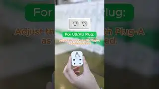 How to use OMNI's Nano Universal Travel Adapter! #omniphilippines #omniph #adapter #tutorial