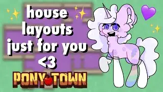 9 house layout ideas | free to use | Pony Town